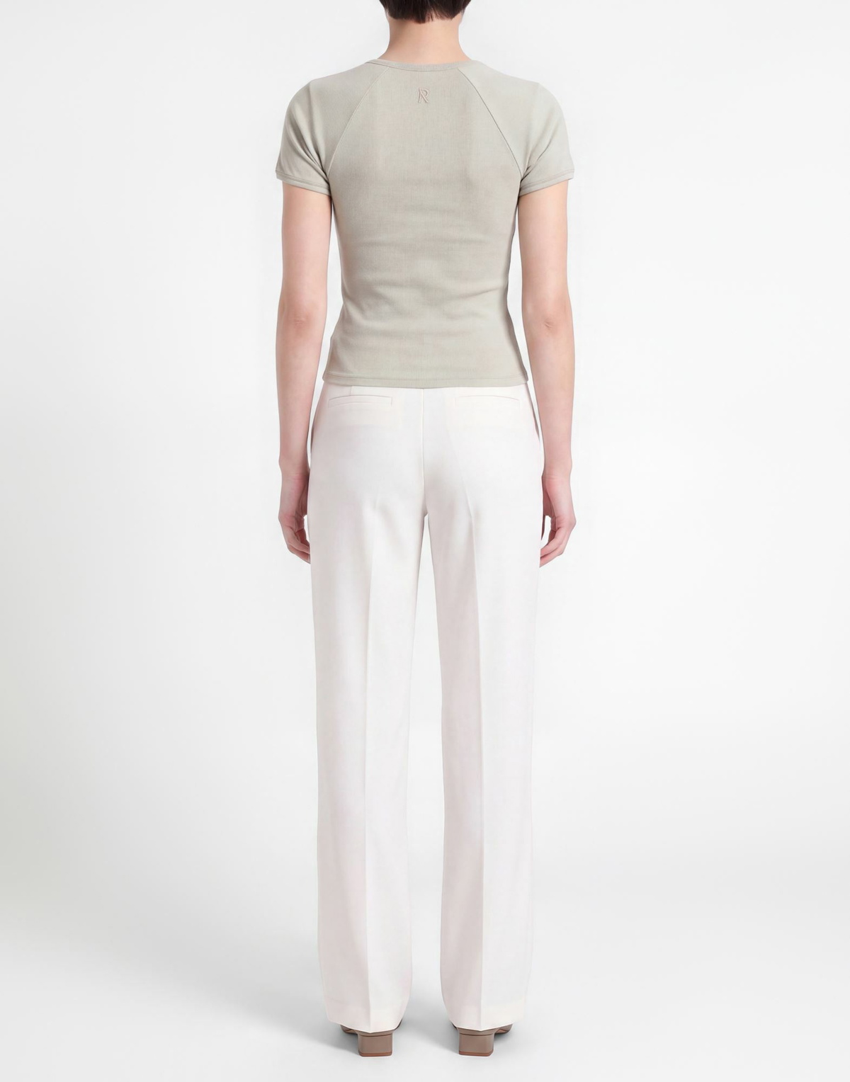 Represent Womens T-shirt in Sage green