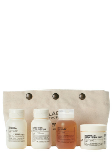 Photo: Le Labo - Hinoki Body & Hair Travel Set – Female – Gift Sets