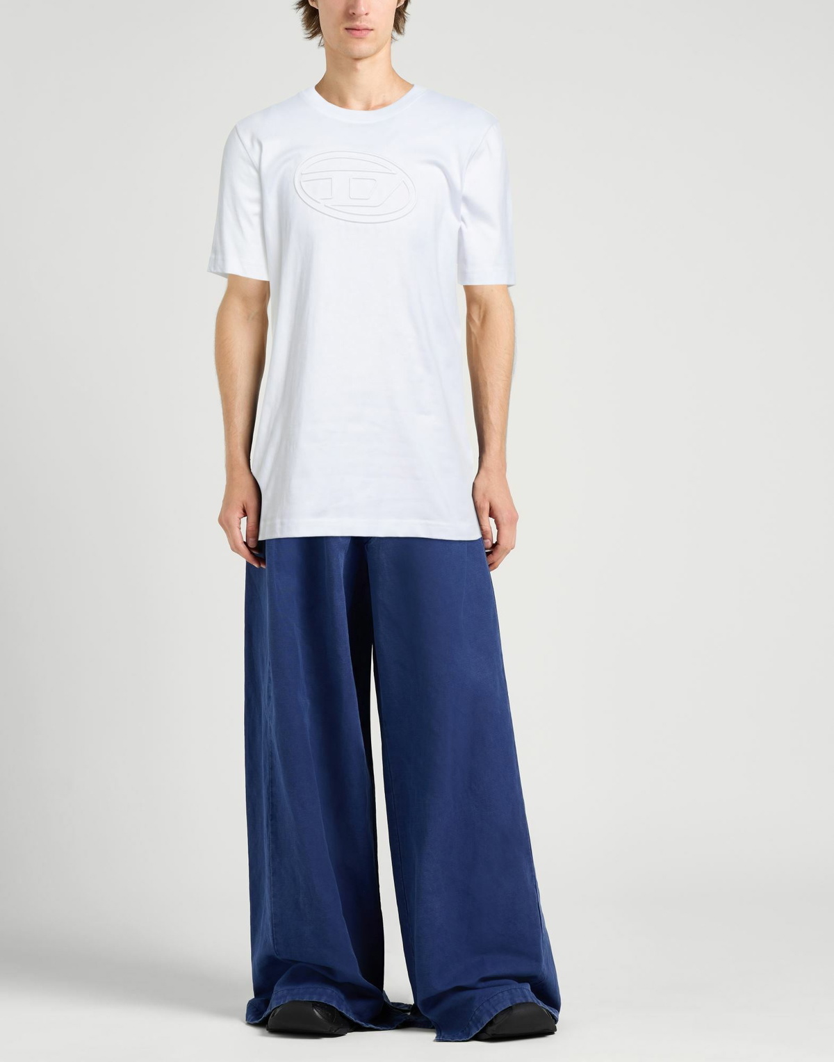 Diesel Mens T-shirt in White