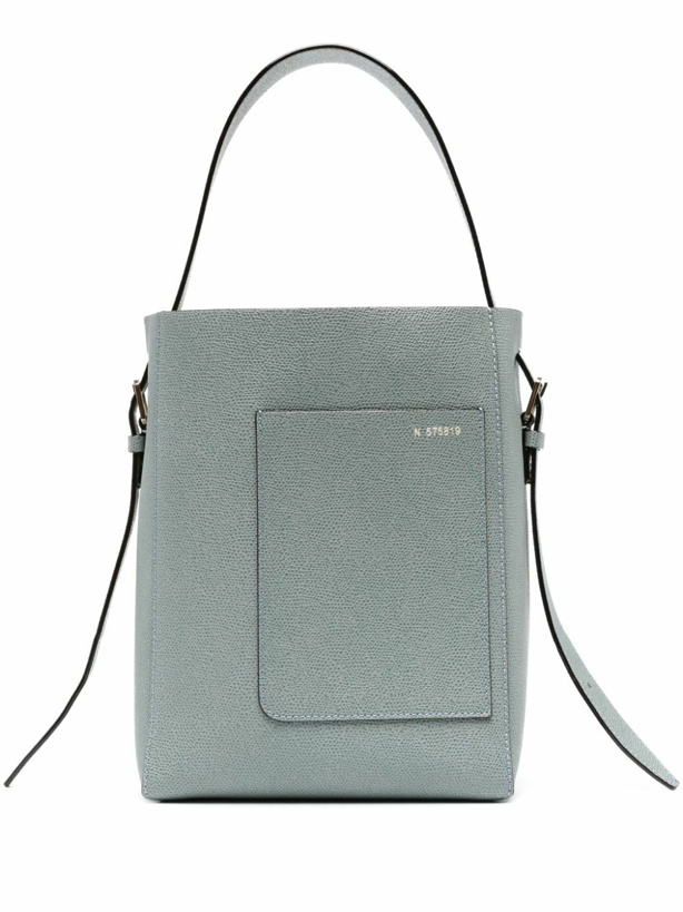 Photo: VALEXTRA - Small Leather Bucket Bag