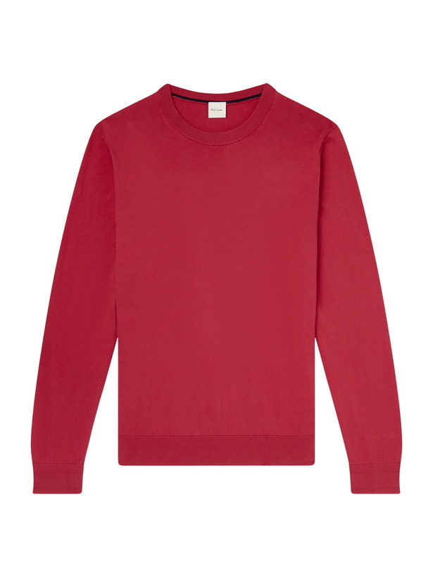 Photo: Paul Smith - Organic Cotton Sweater - Red