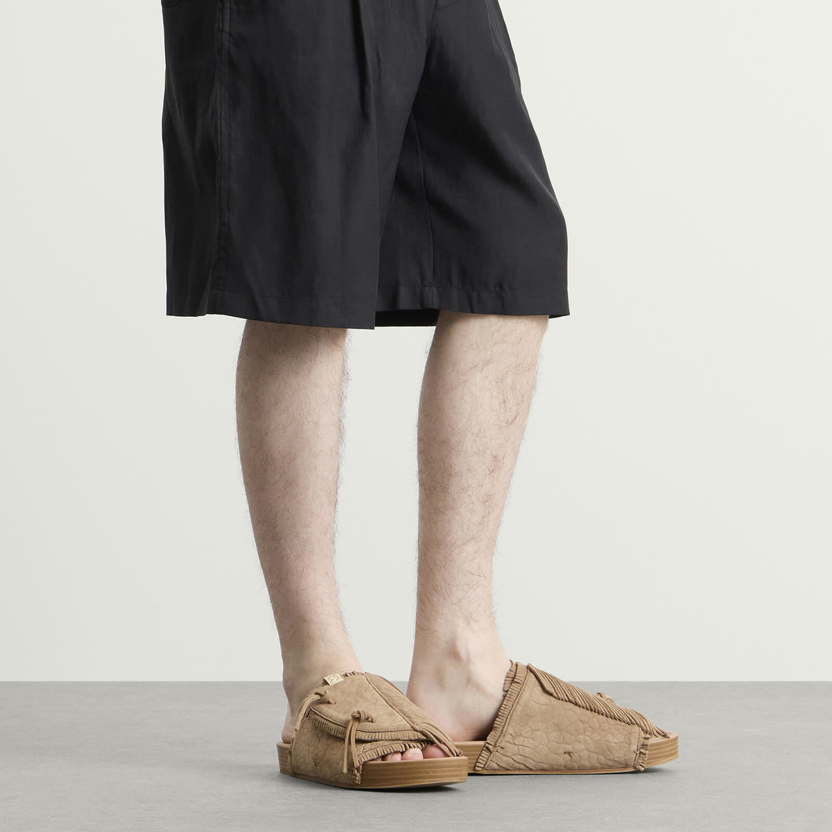 Visvim Men's Christo Shaman Folk Sandal in Sand
