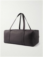 The Row - Gio Duffle Full-Grain Leather Weekend Bag
