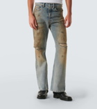 Acne Studios 2021M distressed wide-leg jeans