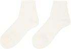 UNDERCOVER Off-White Ankle-High Socks