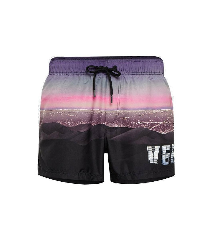 Photo: Versace Versace Hills swim trunks