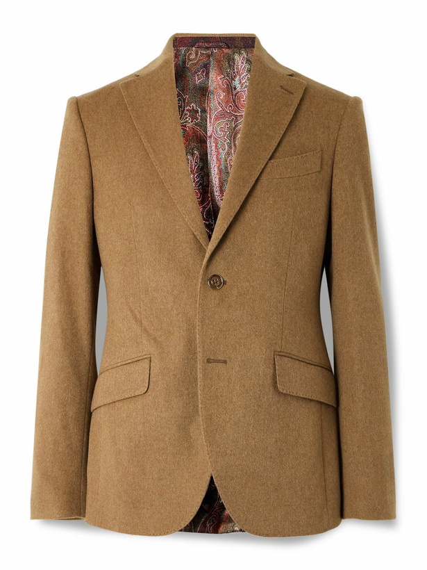 Photo: Etro - Roma Cashmere Blazer - Brown