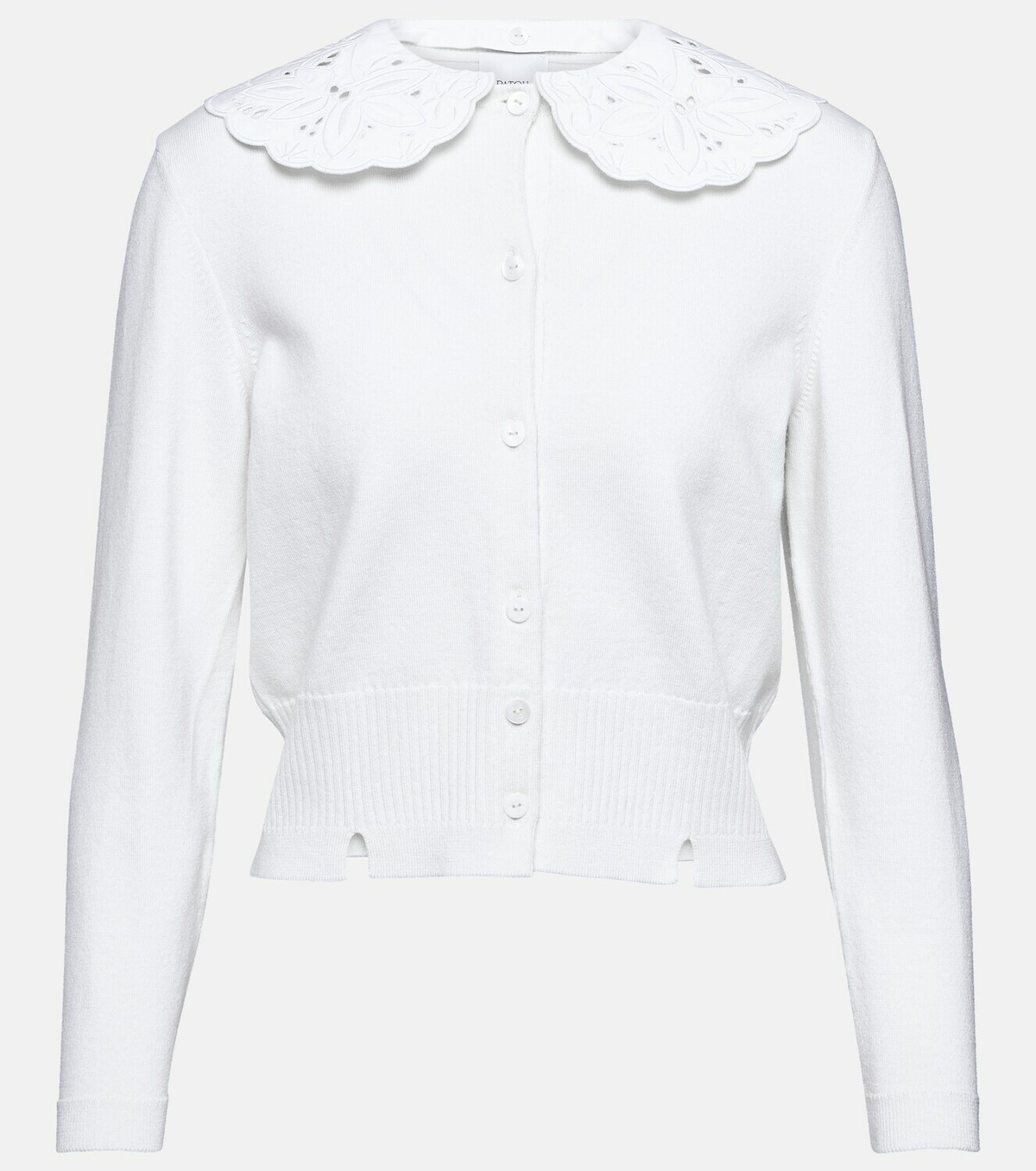 Patou Convertible wool-blend cardigan