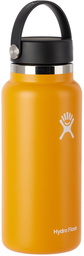 Hydro Flask Yellow Wide Mouth Insulated Bottle, 32 oz