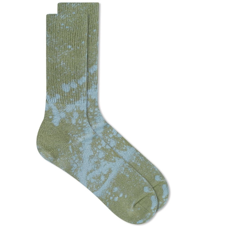 Photo: Anonymous Ism Colour Bleached Crew Sock