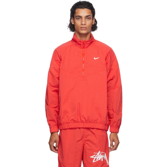 Nike Red Stussy Edition NRG Windrunner Jacket Nike