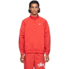 Nike Red Stussy Edition NRG Windrunner Jacket