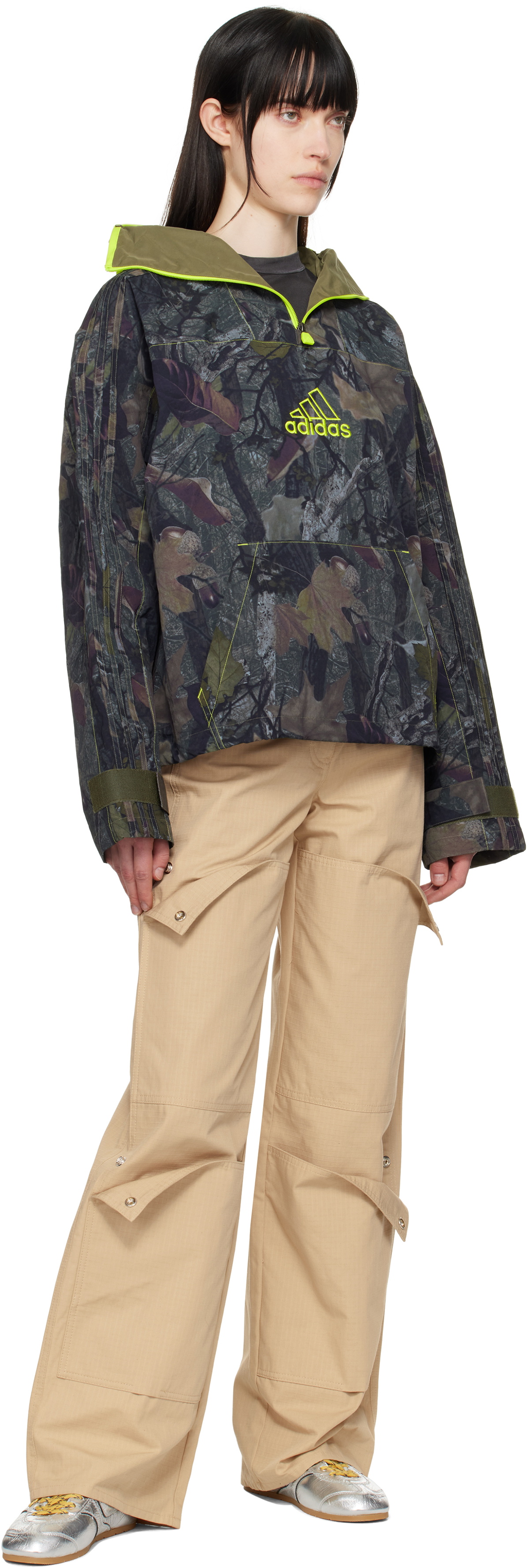 adidas Originals Khaki Camo Q1 Jacket