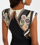 La DoubleJ Lela printed jersey minidress