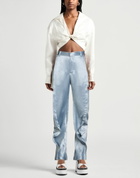 Y/project Womens Pants in Sky blue