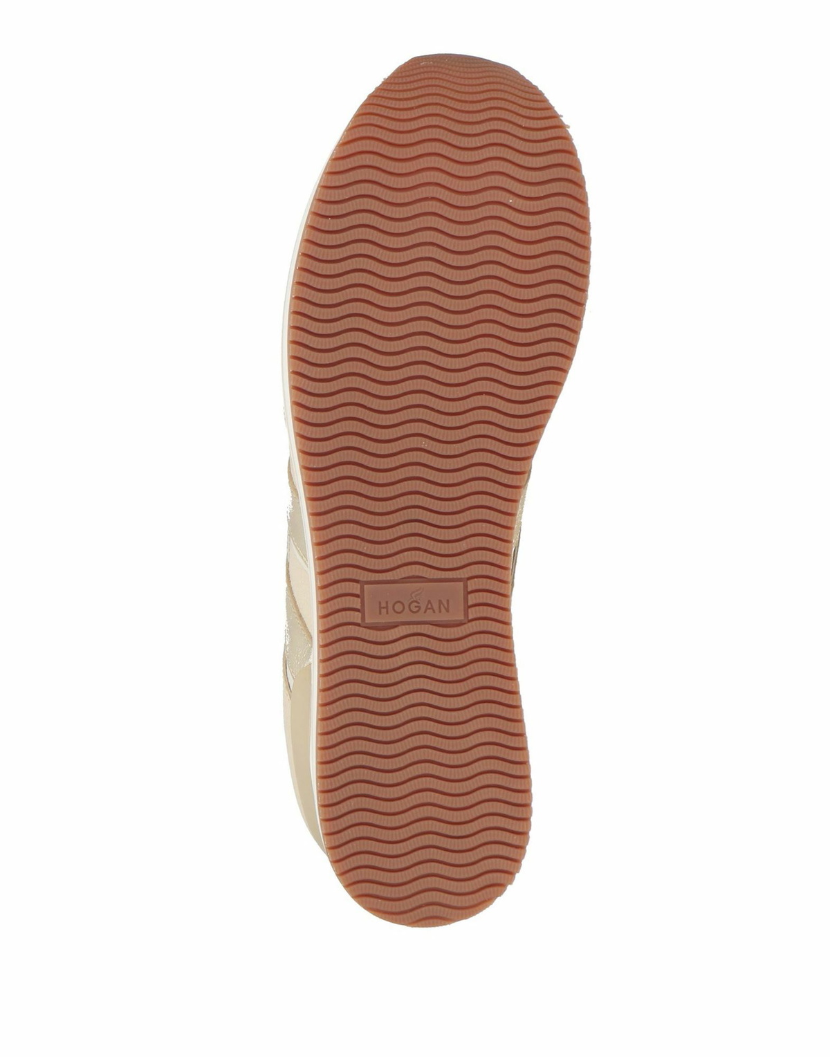 Hogan Womens Sneakers in Gold