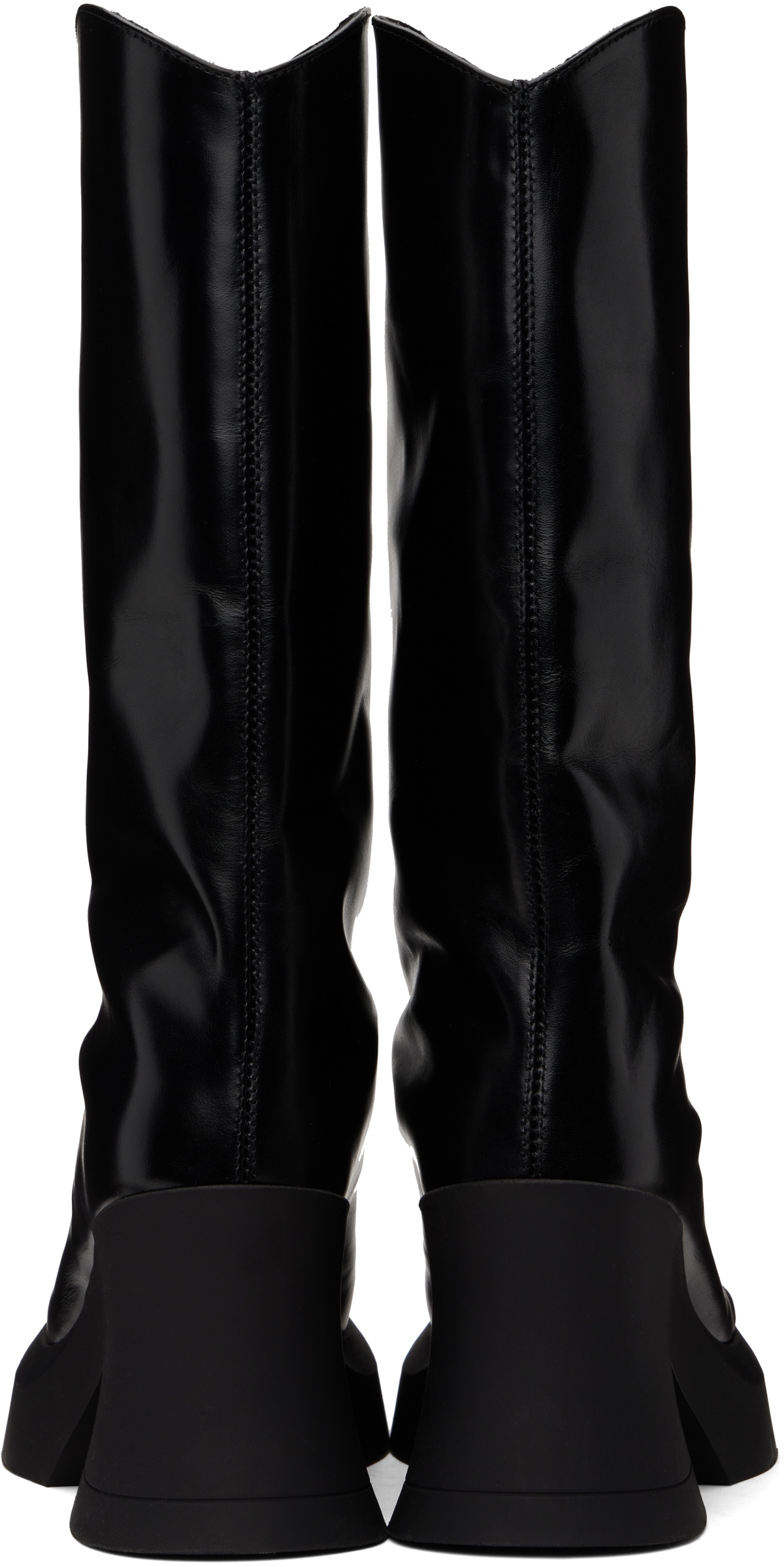 【関税込み】Miista ブラック Meike ロングブーツ Miista Black Meike Tall Boots MIISTA