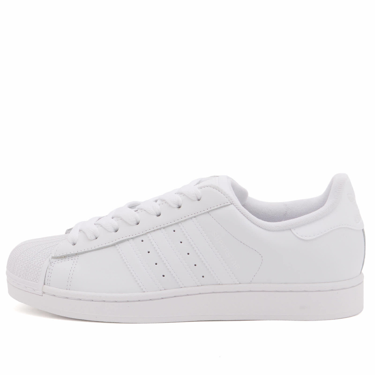 Adidas Superstar II Sneaker in White/White