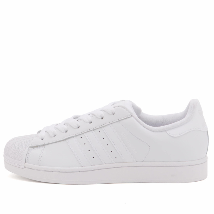 Photo: Adidas Superstar II Sneaker in White/White