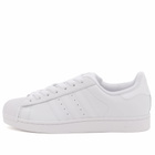 Adidas Superstar II Sneaker in White/White