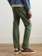 Massimo Alba - Winch2 Slim-Fit Cotton-Blend Twill Trousers - Green