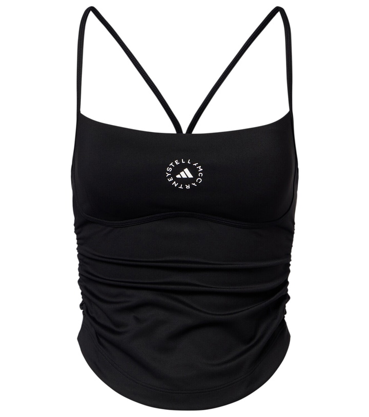 Photo: Adidas by Stella McCartney Logo jersey tank top