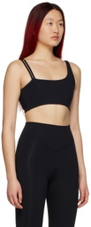 Live the Process Black Crescent Bra