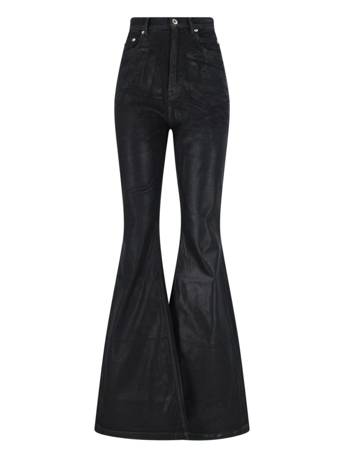 Rick Owens DRKSHDW Green Porterville Dirt Cooper Jeans Rick