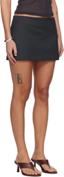 Paloma Wool Gray Mini Archive Skort