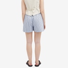 Marni Women's Logo Shorts in Vivid Blu