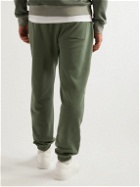 Mr P. - Tapered Cotton-Jersey Sweatpants - Green