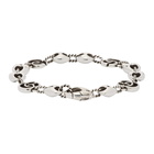 Gucci Silver Double G Marmont Bracelet