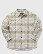 Levis Parkside Overshirt Blue/Beige - Mens - Overshirts