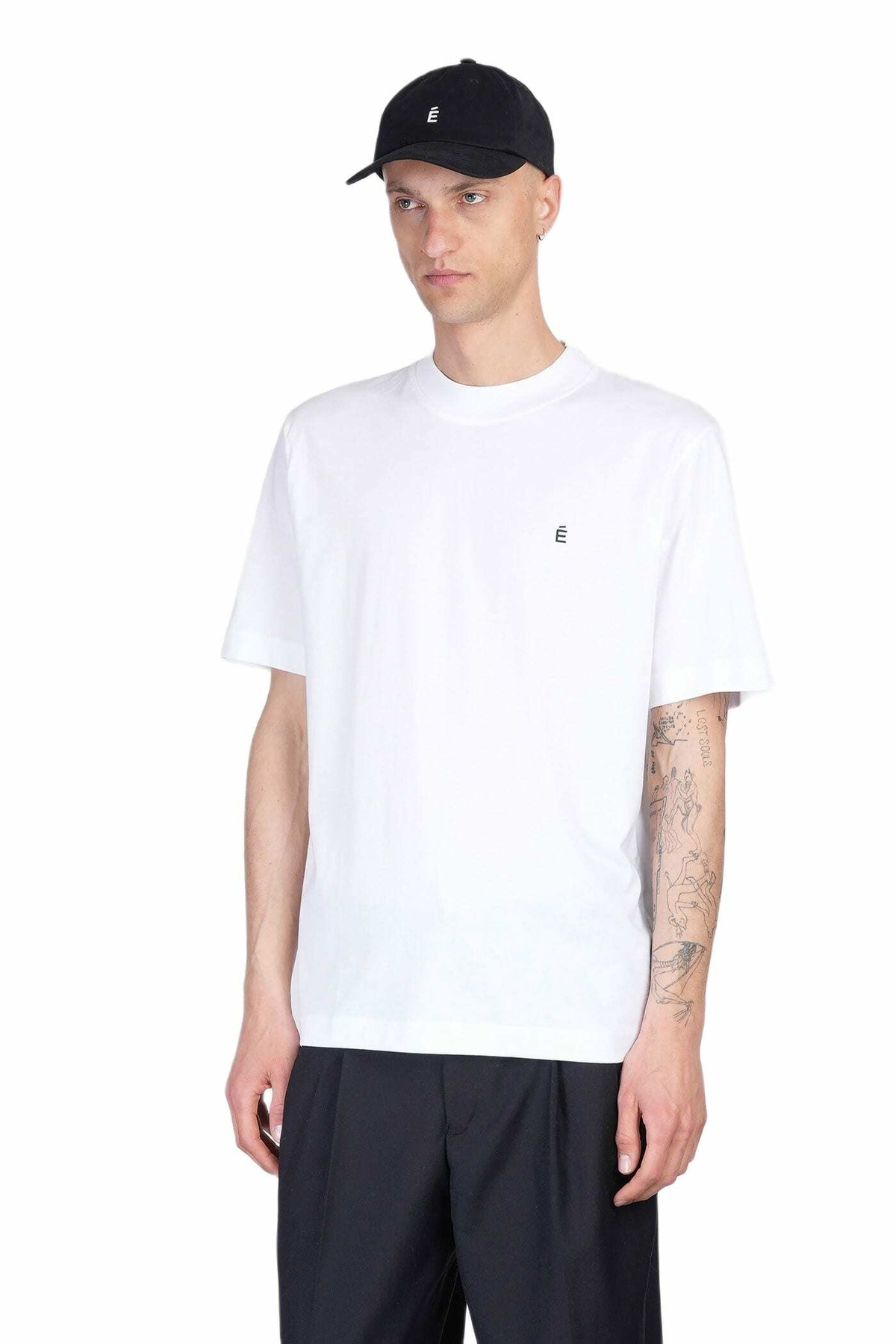 Études T-shirt In White Cotton