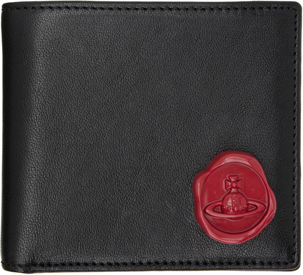 Vivienne Westwood Black Billfold Wallet