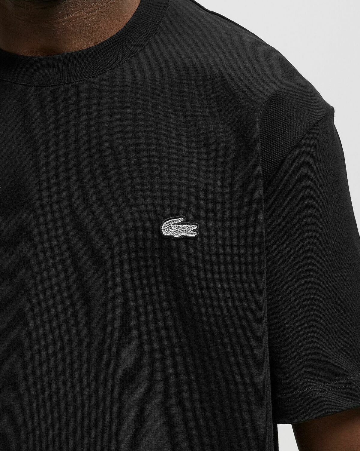 Lacoste TEE SHIRT Black Mens Shortsleefe