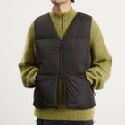 Hiking Patrol Men's Element Down Vest in Charcoal Black