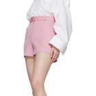 Stella McCartney Pink Wool Tailored Shorts