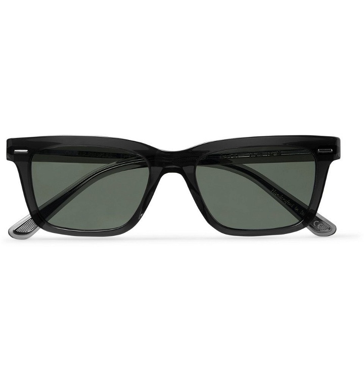 Photo: The Row - Oliver Peoples BA CC Square-Frame Acetate Polarised Sunglasses - Dark gray