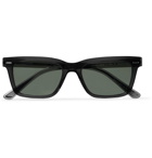 The Row - Oliver Peoples BA CC Square-Frame Acetate Polarised Sunglasses - Dark gray
