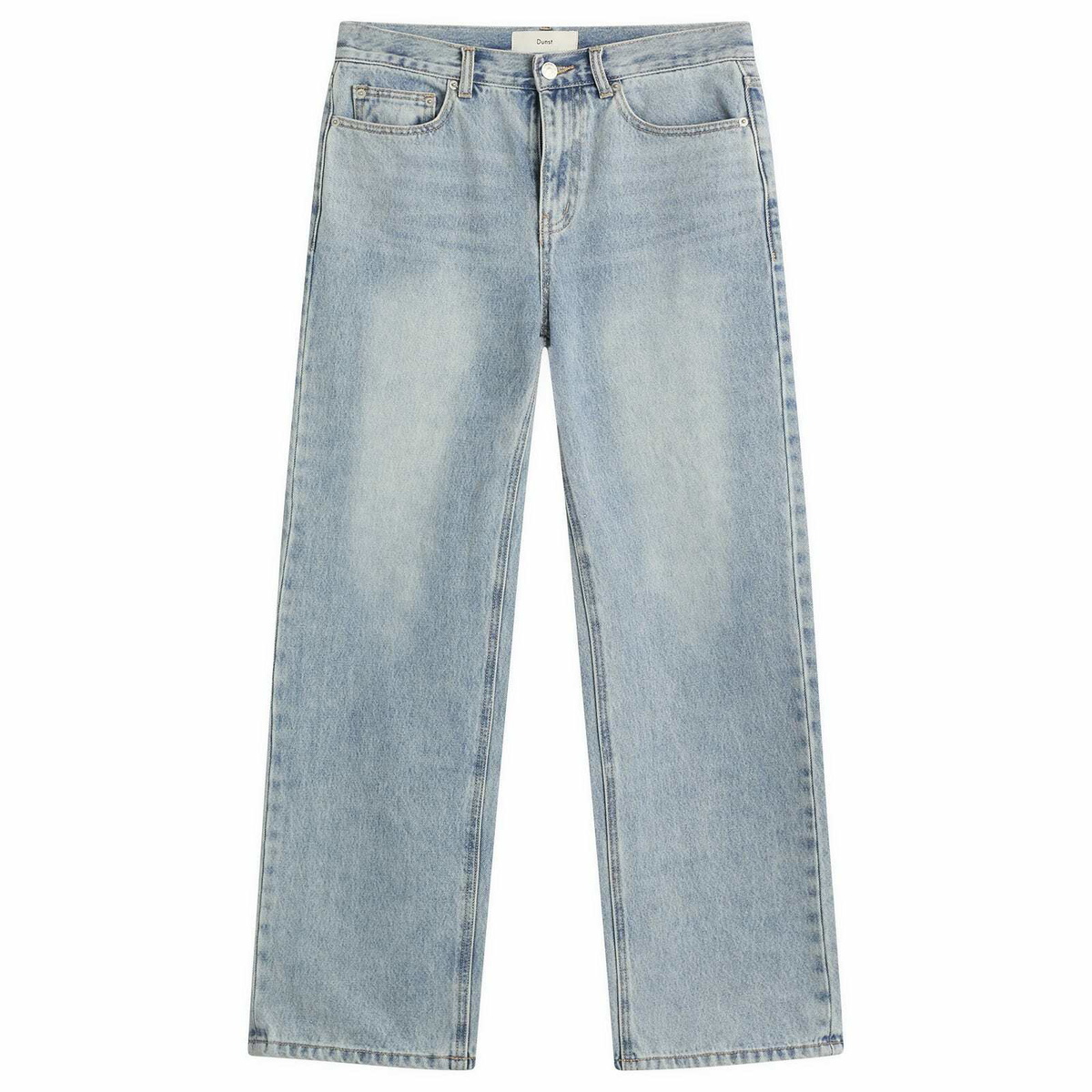 DUNST Women's 90s Wide Leg Jeans in Light Blue