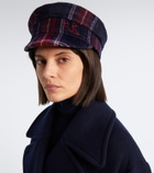 Ruslan Baginskiy Plaid newsboy cap