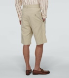 Isabel Marant - Paolino cotton and linen shorts