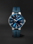 Oris - Aquis Small Second Date Automatic Stainless Steel Watch, Ref. 01 743 7733 4155-07 4 24 69EB