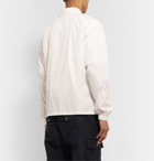 AMBUSH® - Logo-Print Cotton and Nylon-Blend Blouson Jacket with Belt Bag - White