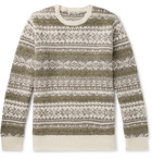 Alex Mill - Fair Isle Knitted Sweater - Neutrals