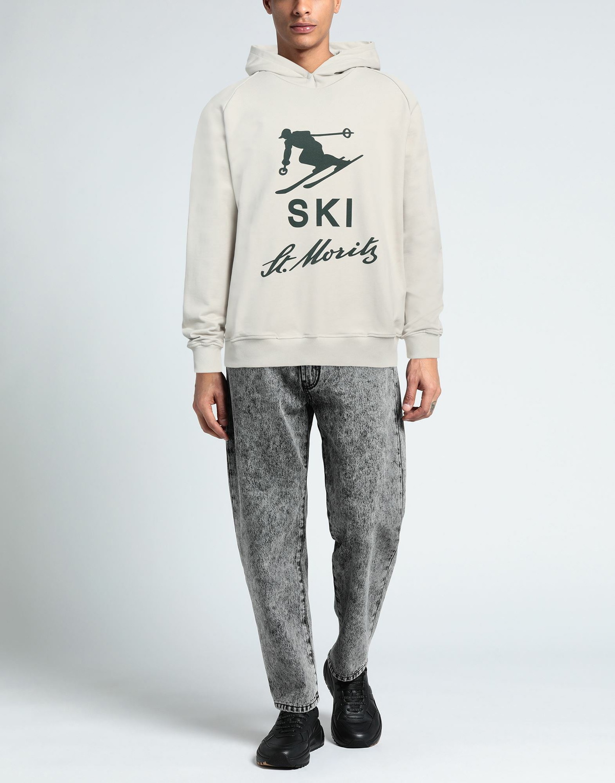 Bally Mens Sweatshirt Light in Grey