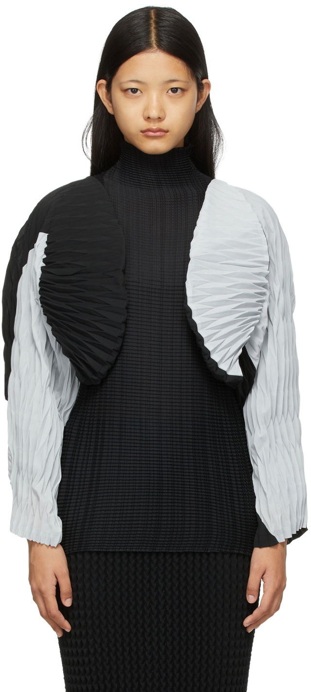 イツセイミヤケ　ボレロ イッセイミヤケ PLEATS PLEASE トップス ボレロ