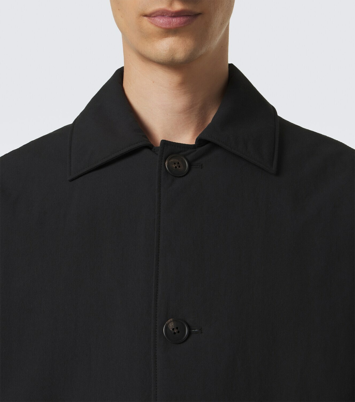 The Row Verna cotton poplin car coat