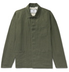 NN07 - Oscar Linen Jacket - Green